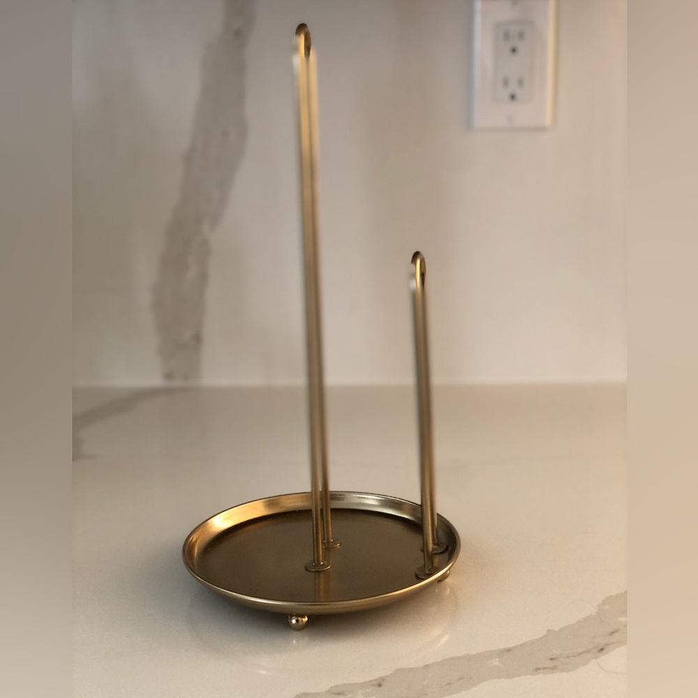 Threshold Gold Paper Towel Holder